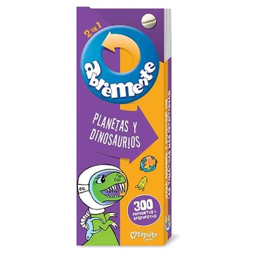 ABREMENTE 2 EN 1 PLANETAS Y DINOSAURIOS