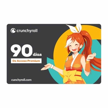 CRUNCHYROLL - MEMBRESÍA 90 DÍAS