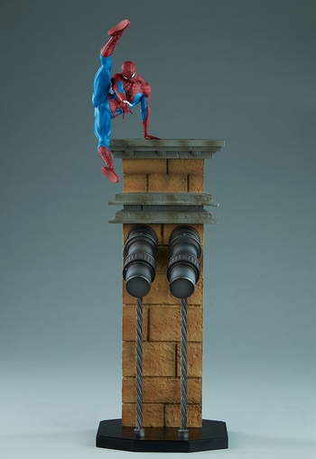 SPIDERMAN BY RAFAEL ALBUQUERQUE FIGURA A ESCALA 1 10 IRON STUDIOS