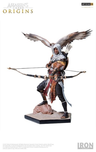 BAYEK ASSASSIN S CREED ORIGINS FIGURA 1 10 IRON STUDIOS