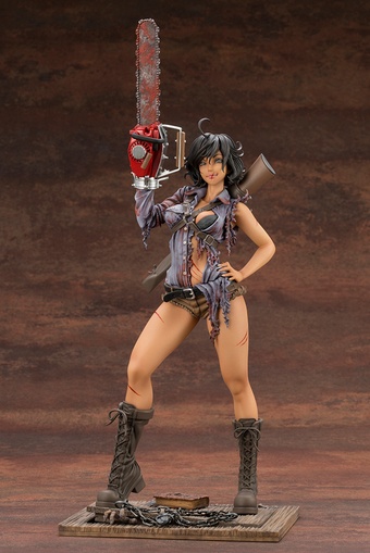ASH WILLIAMS EVIL DEAD 02 DEAD BY DAWN HORROR BISHOUJO FIGURA KOTOBUKIYA