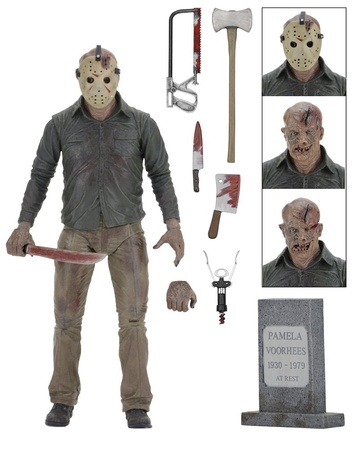 JASON FRIDAY THE 13TH THE FINAL CHAPTER FIGURA NECA REEL TOYS