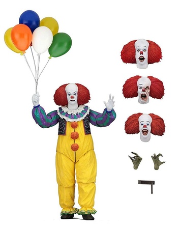 PENNYWISE IT 1990 FIGURA NECA REEL TOYS