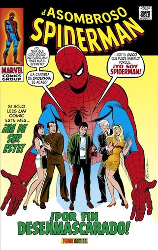 EL ASOMBROSO SPIDERMAN. POR FIN DESENMASCARADO (MARVEL GOLD)