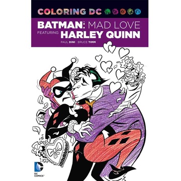 COLORING DC BATMAN MAD LOVE FEAT. HARLEY QUINN (ENGLISH)