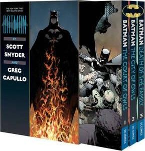 BOXED SET X3 BATMAN BY SCOTT SNYDER & GREG CAPULLO (ENGLISH)