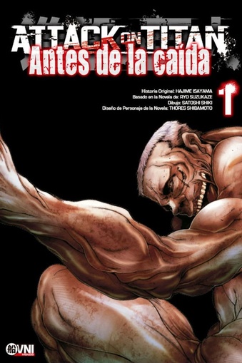 ATTACK ON TITAN: ANTES DE LA CAIDA 01 (VARIANT)
