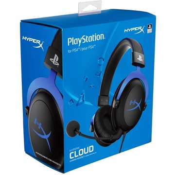 HEADSET CLOUD HYPERX AZUL PS4