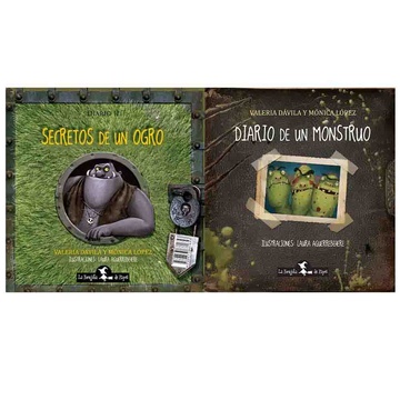 DIARIO 02 SECRETOS DE UN MONSTRUO/OGRO (TAPA ACOLCHADA)
