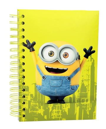BOB LIBRETA CON LUZ Y SONIDO MINIONS